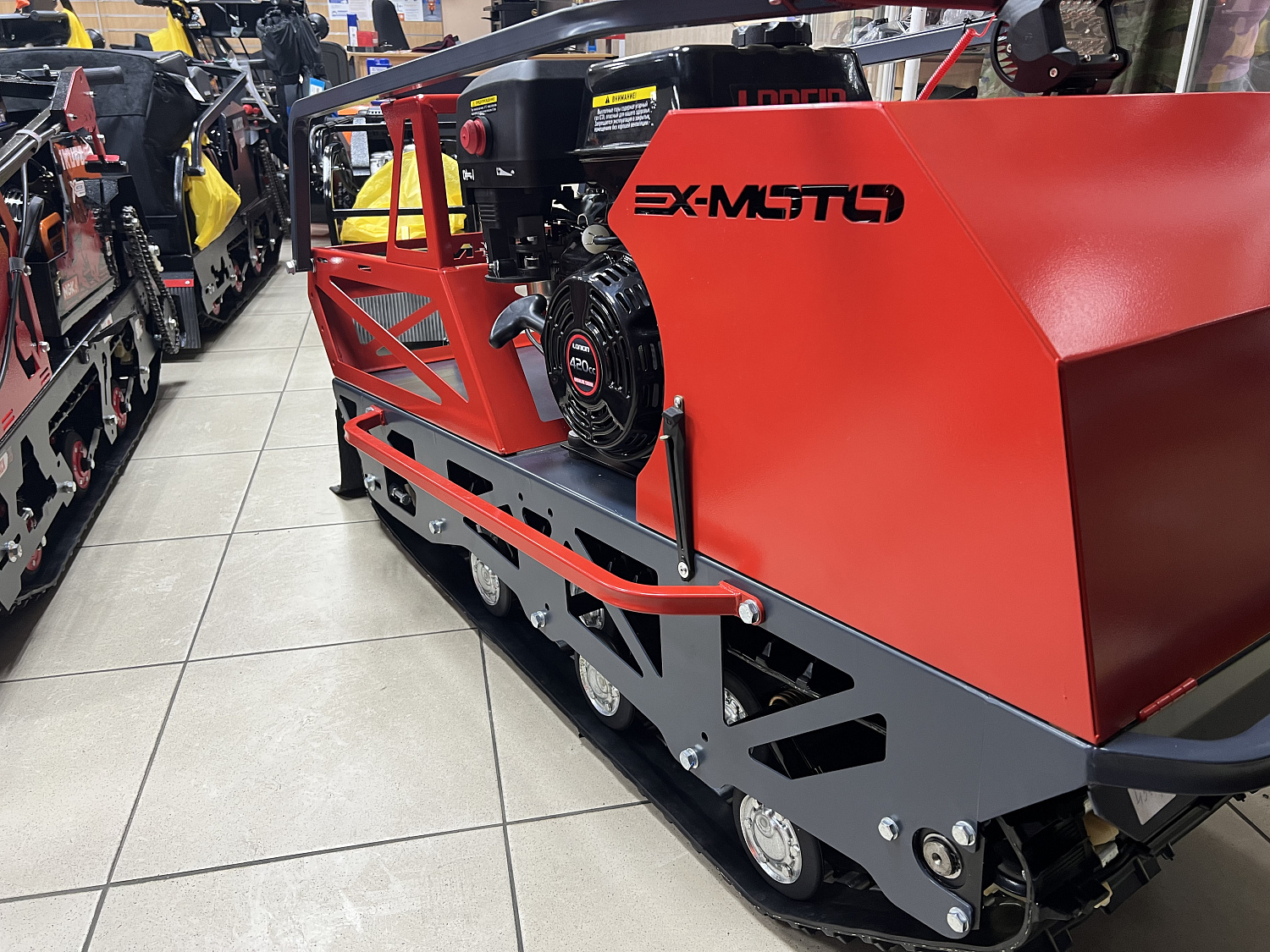 Мотобуксировщик EX-MOTO SNOWDOG S500 15л.с в Ульяновске