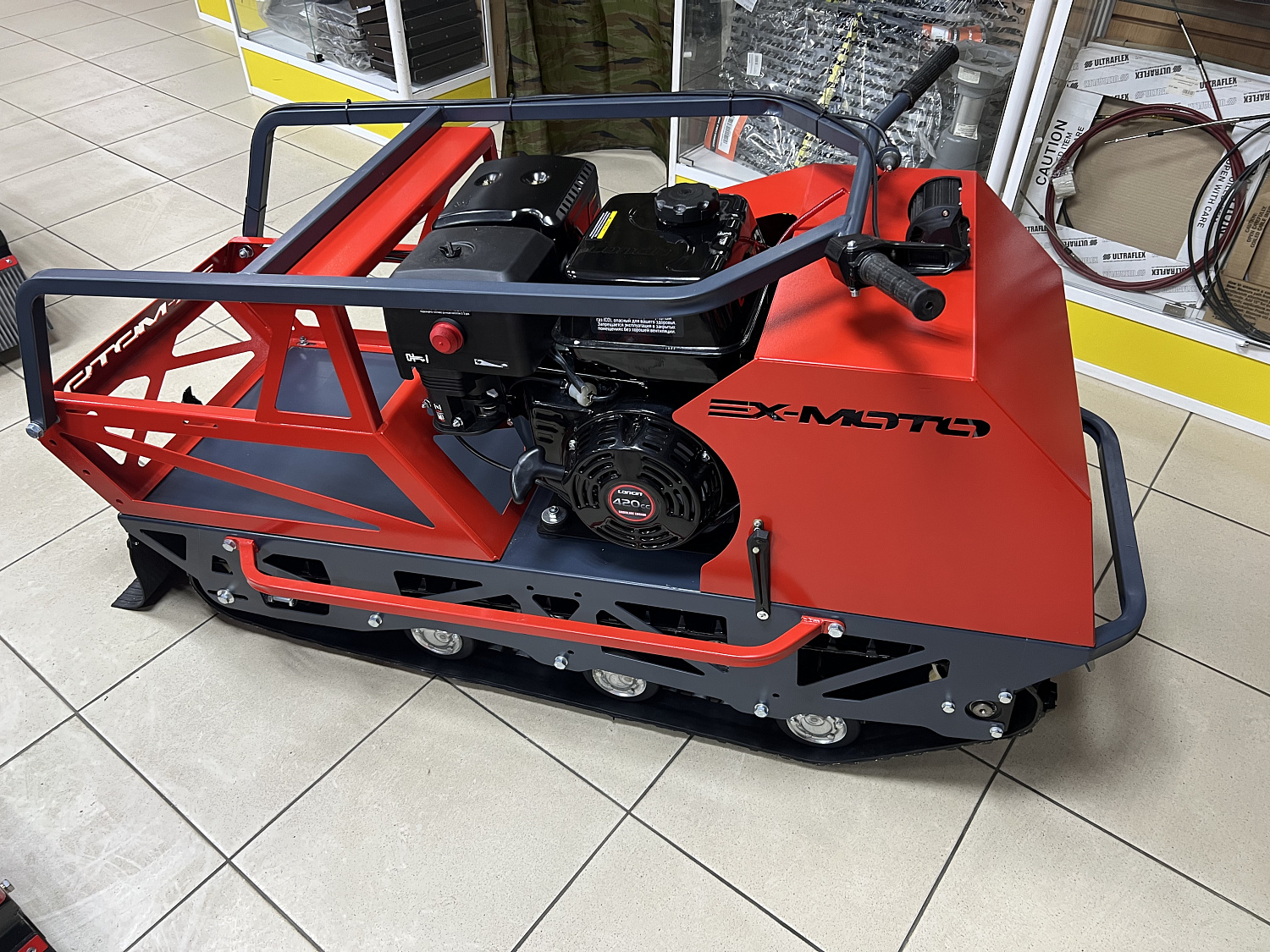 Мотобуксировщик EX-MOTO SNOWDOG S500 15л.с в Ульяновске