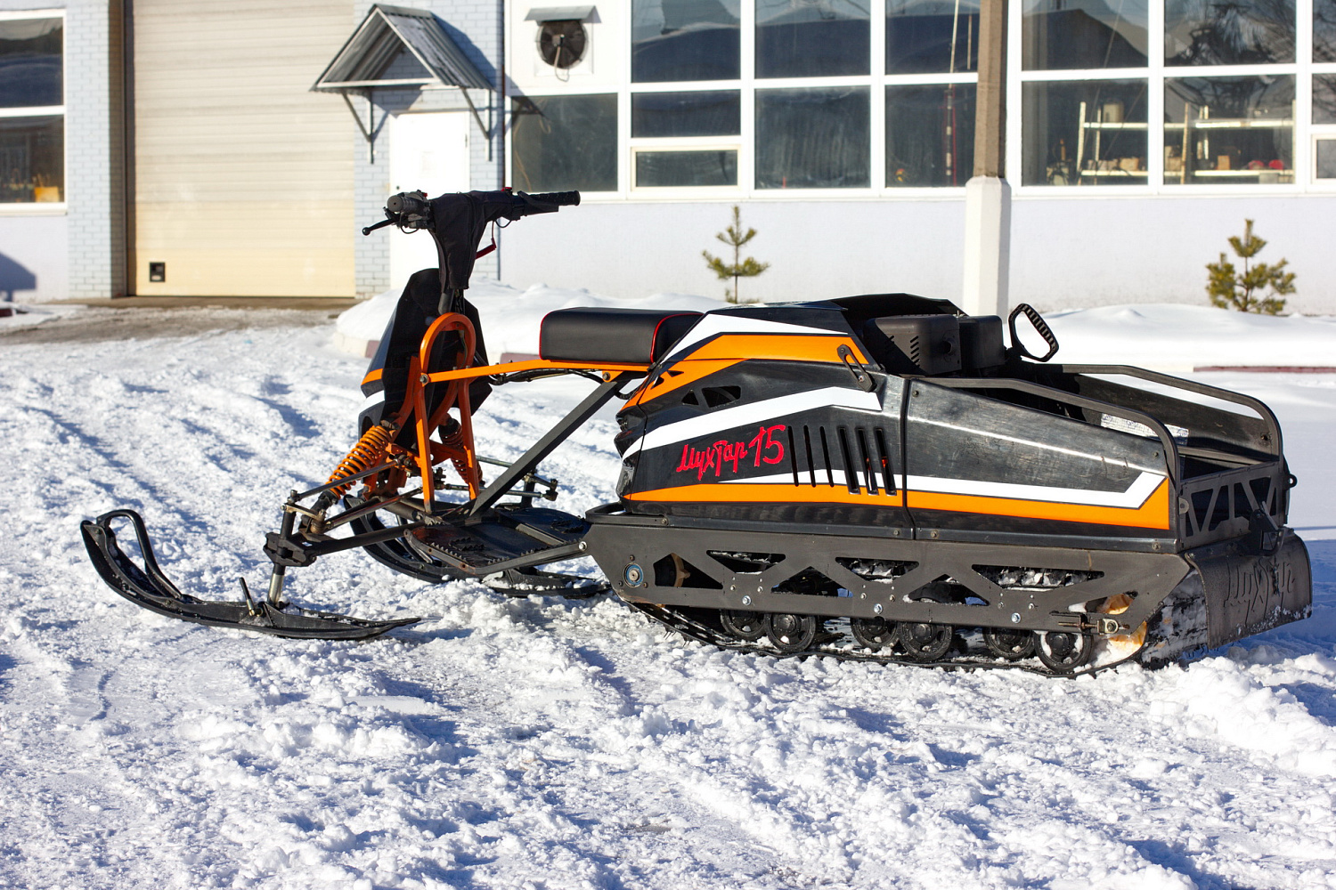 Мотобуксировщик IRBIS Мухтар 15 с лыжным модулем в комплекте в Ульяновске