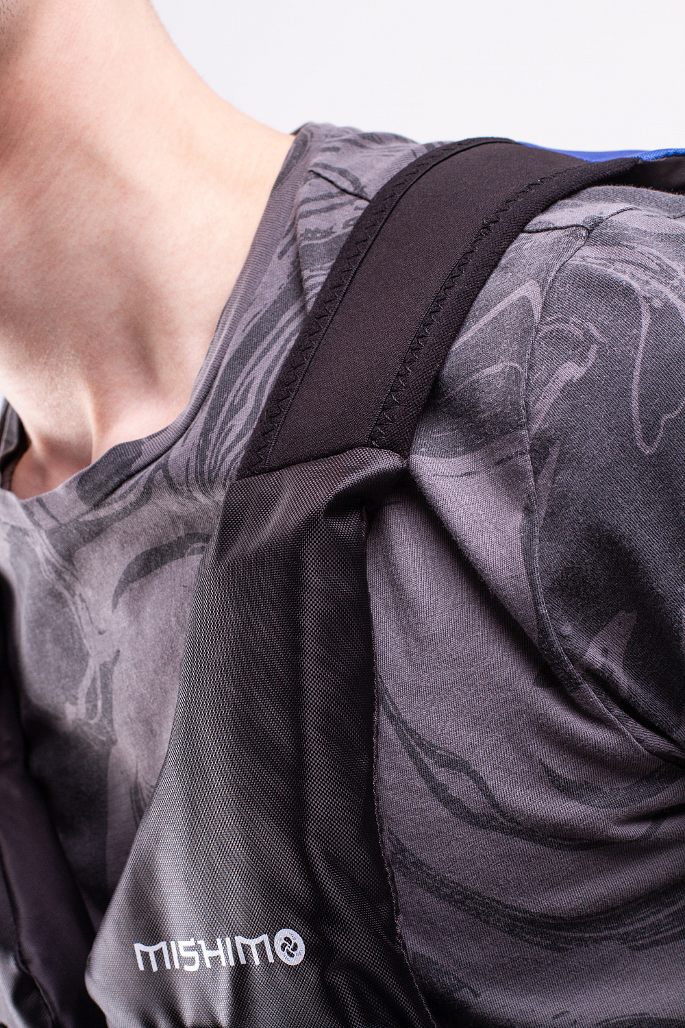 Жилет спасательный MISHIMO PRO Премиум качества Черно-синий в Ульяновске