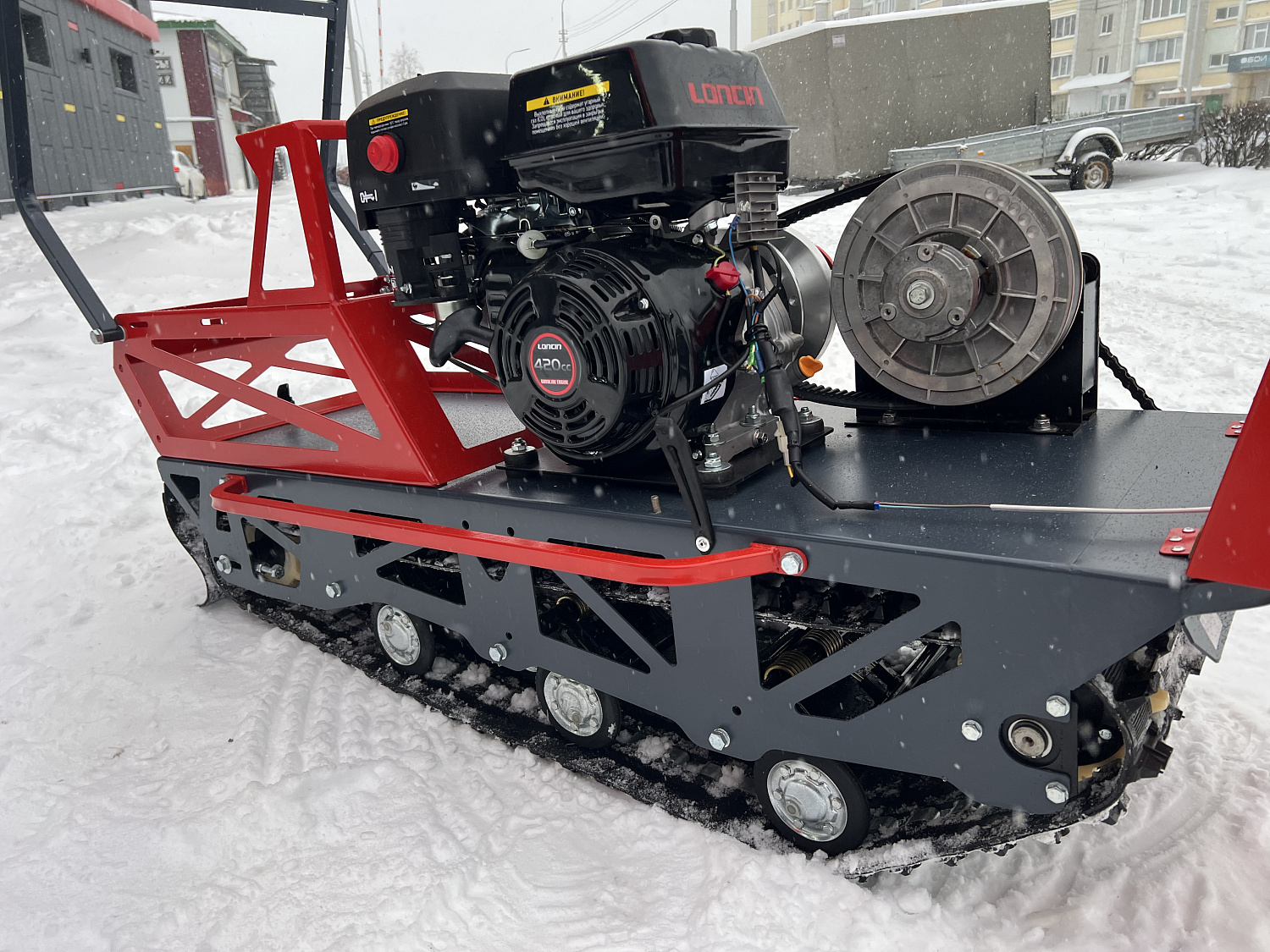 Мотобуксировщик EX-MOTO SNOWDOG S500 15л.с в Ульяновске