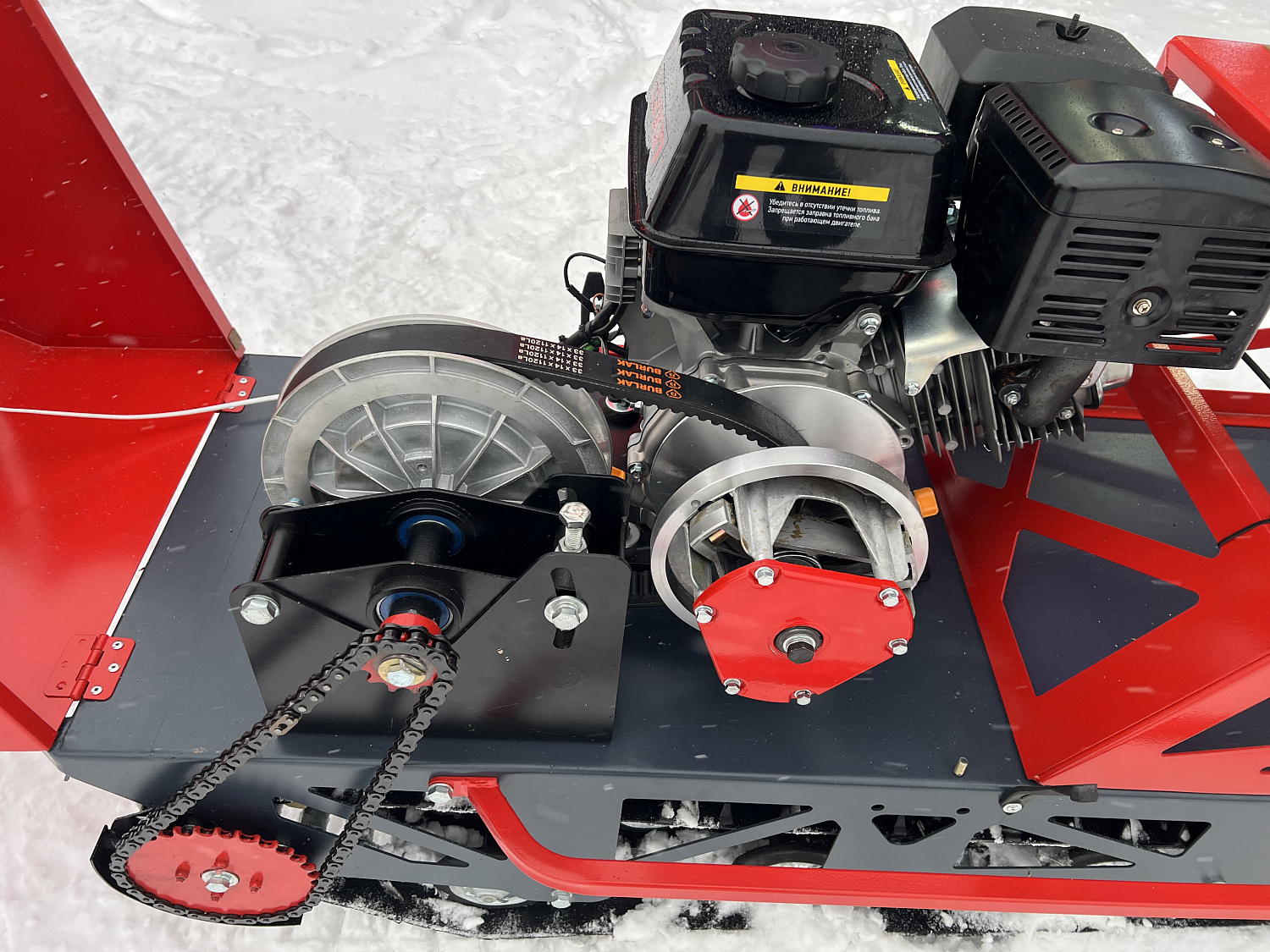 Мотобуксировщик EX-MOTO SNOWDOG S500 15л.с в Ульяновске