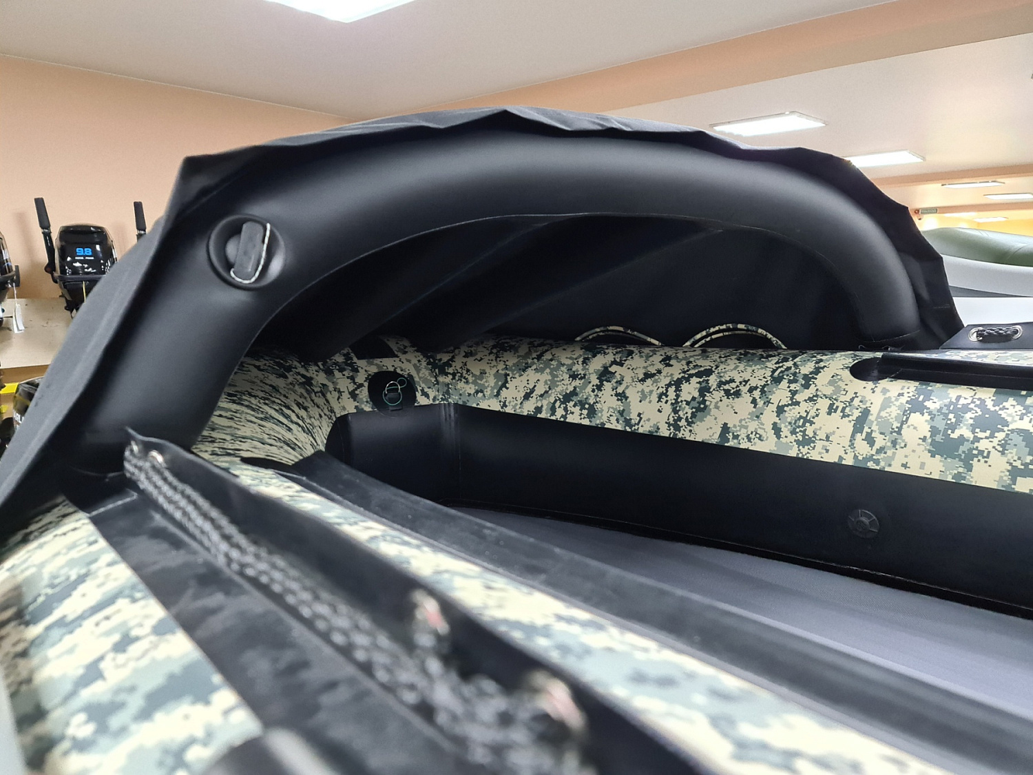 КОМПЛЕКТ НОСОВОГО ТЕНТА К ЛОДКЕ SMARINE AIR MAX 330 ЧЕРНЫЙ в Ульяновске