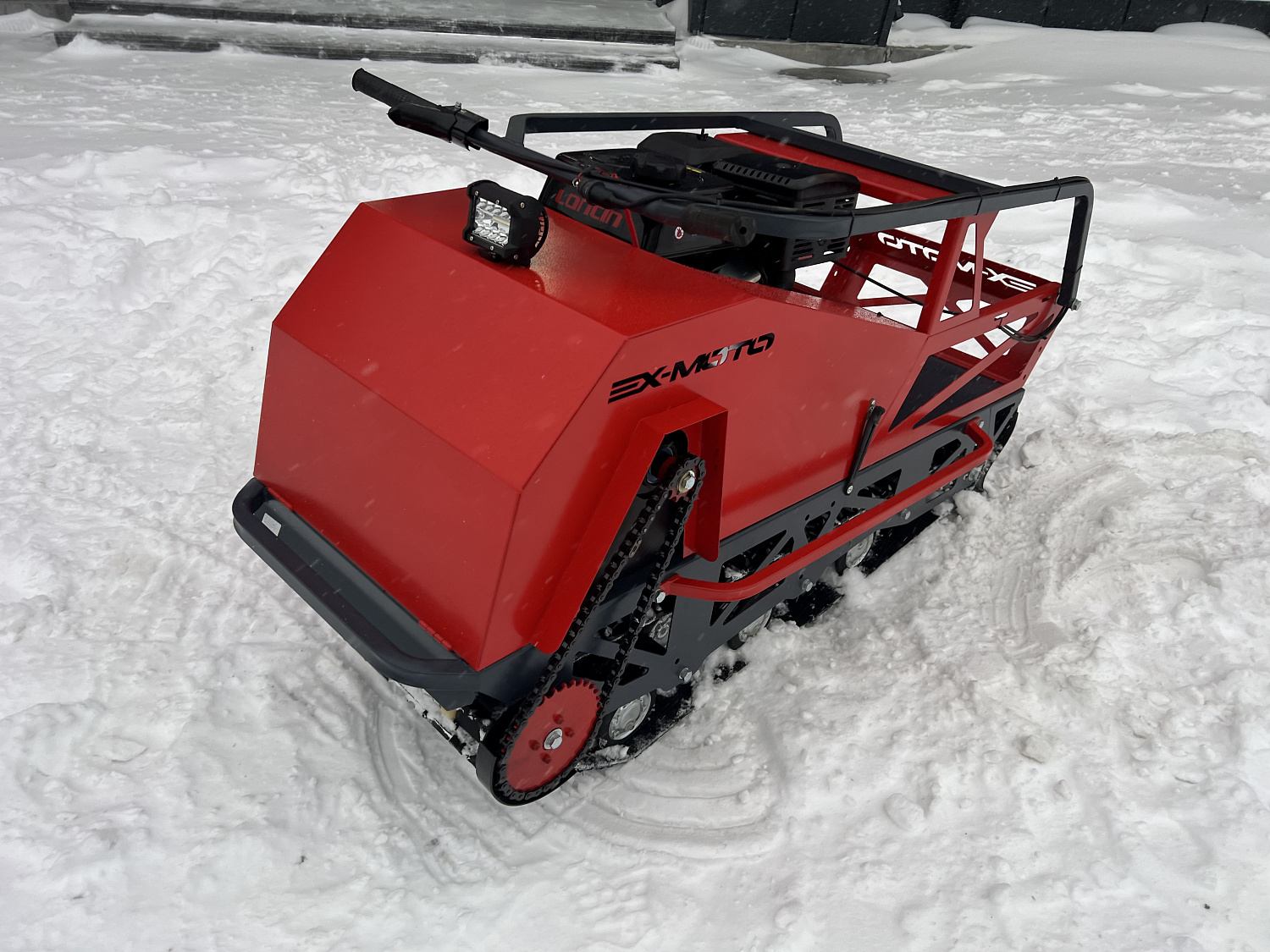 Мотобуксировщик EX-MOTO SNOWDOG S500 15л.с в Ульяновске