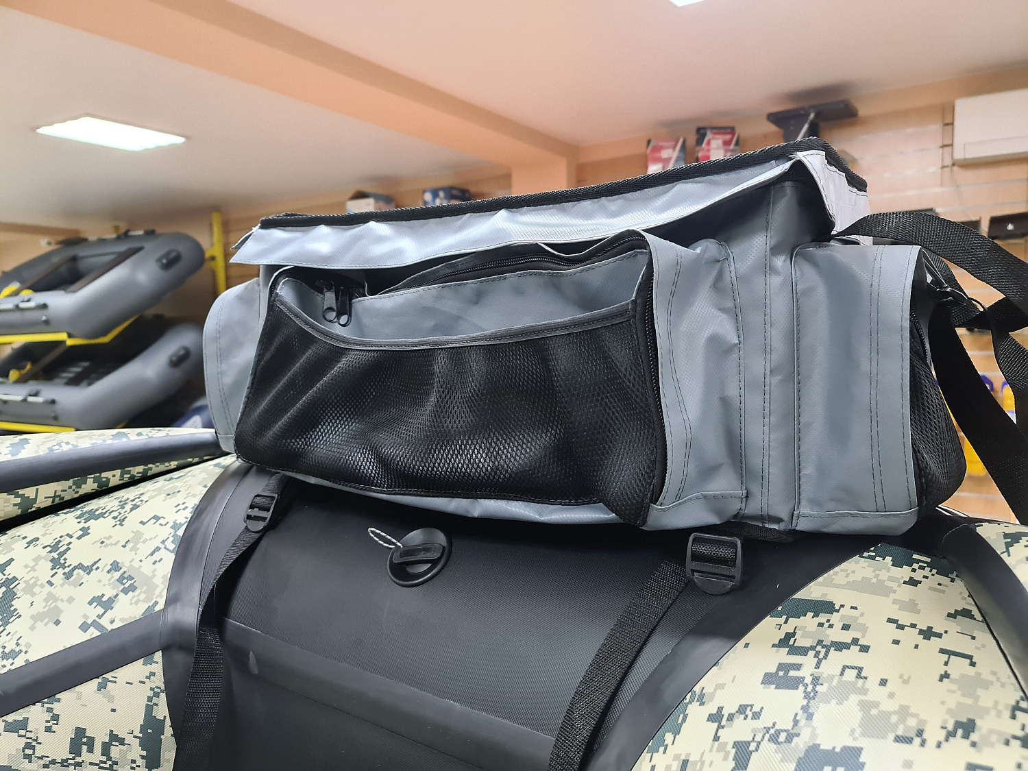 СУМКА ЛЮКС НА БАЛЛОН ДЛЯ ЛОДОК ПВХ 50Х25Х25 СМ в Ульяновске